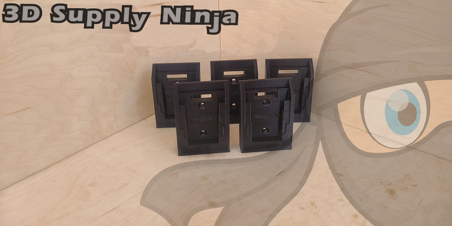 Dewalt 20v / 60v Battery Mount Holder - Image 4